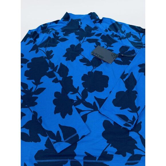 NWT G/Fore Luxe 1/4 Zip Golf Pullover Mid Layer Racer Blue SMALL $149 - Picture 4 of 9